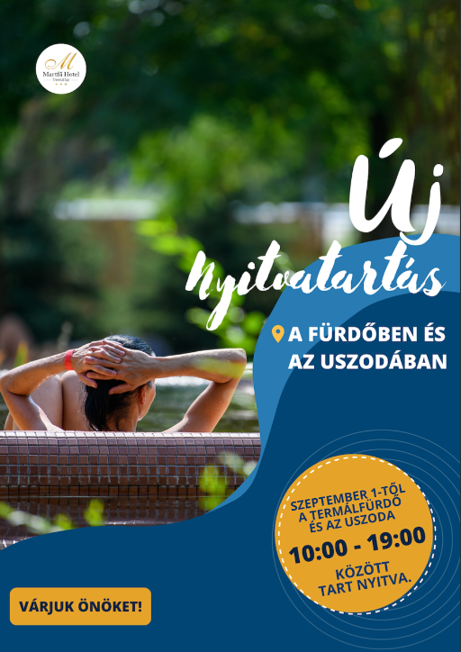 Új fürdő nyitvatartás
